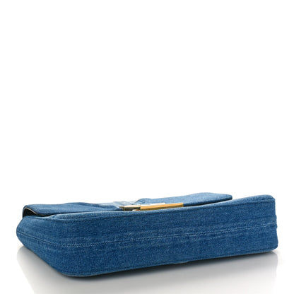 Tom Ford Denim T-Clasp Shoulder Bag Blue 4 of 9
