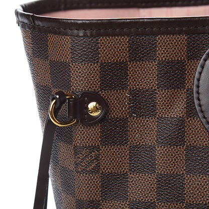 Louis Vuitton Damier Ebene Neo Neverfull MM Rose Ballerine 14 of 21