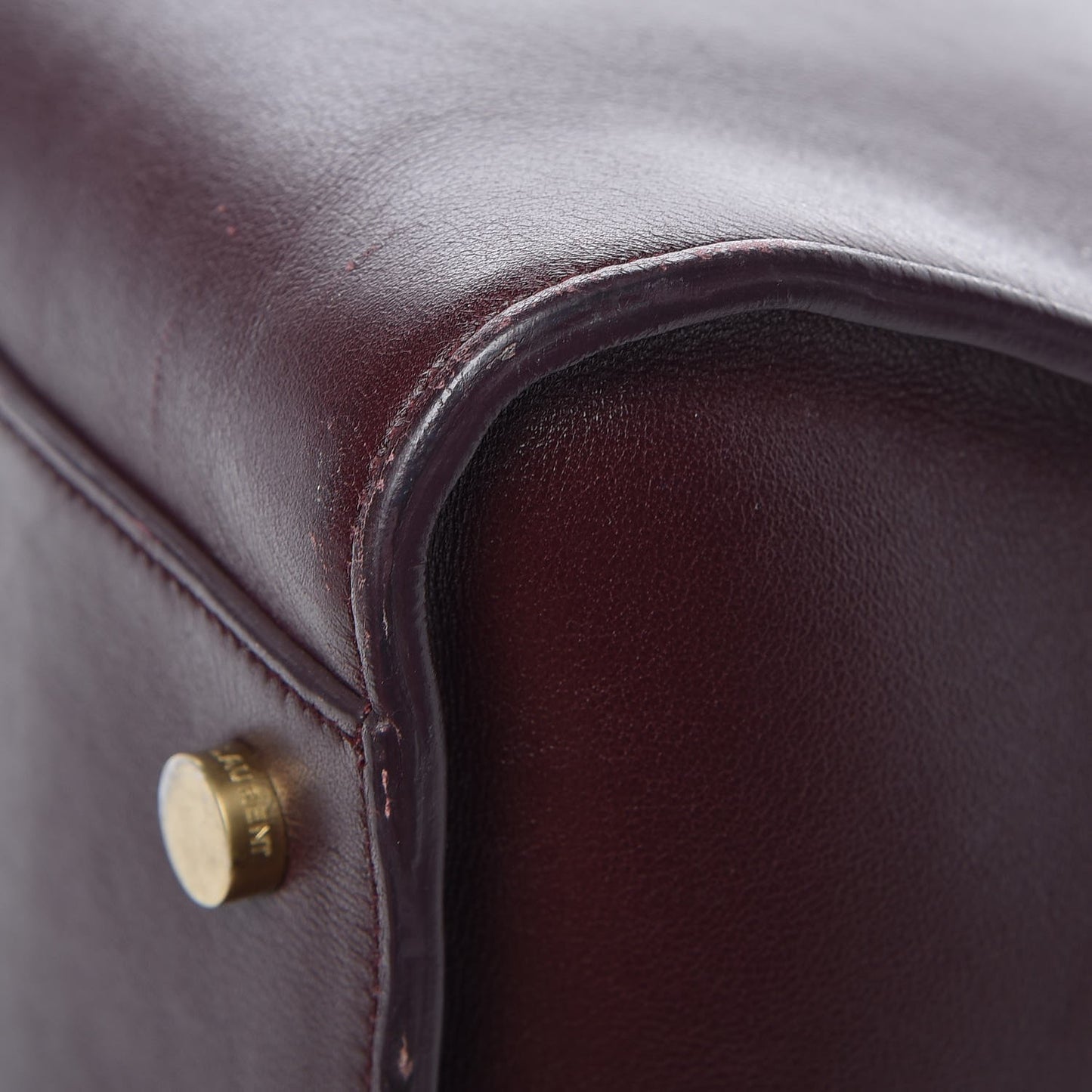 Calfskin Medium Monogram Cabas Bordeaux