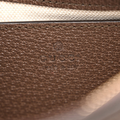 Gucci GG Supreme Monogram Textured Dollar Calfskin Web Small Ophidia GG Handbag Beige Ebony New Acero 6 of 10