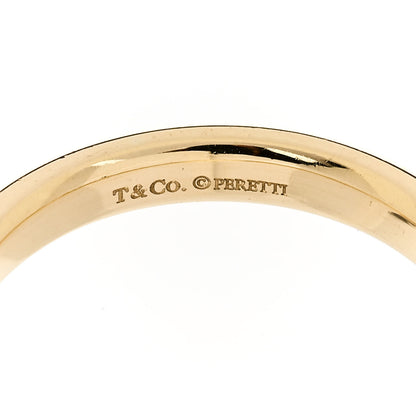 Tiffany 18K Yellow Gold Elsa Peretti Stacking Band Ring 52 6 5 of 5