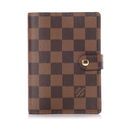 Louis Vuitton Damier Ebene Small Ring Agenda Cover 1 of 8