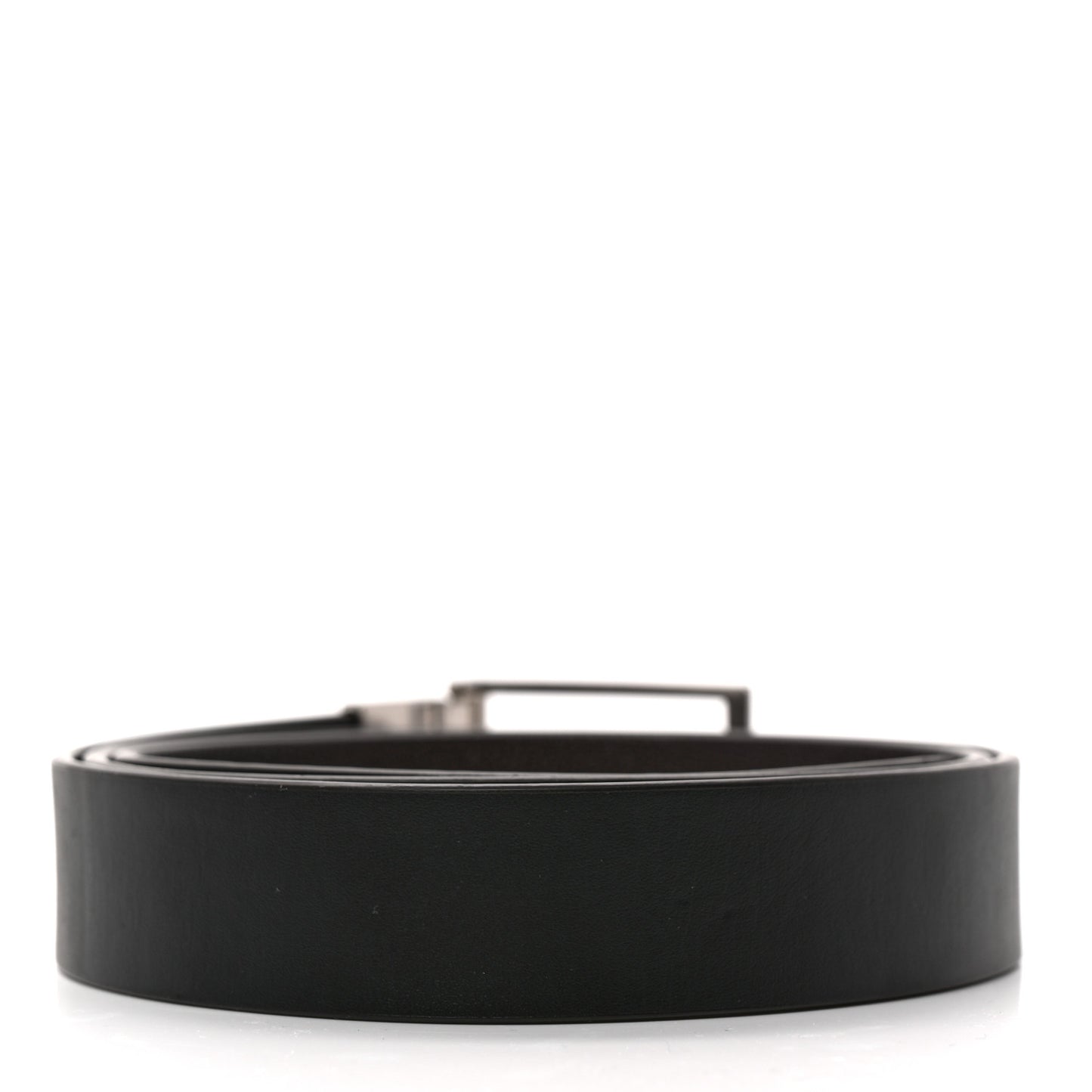 Nappa Square Reversible Belt 100 40 Brown Black