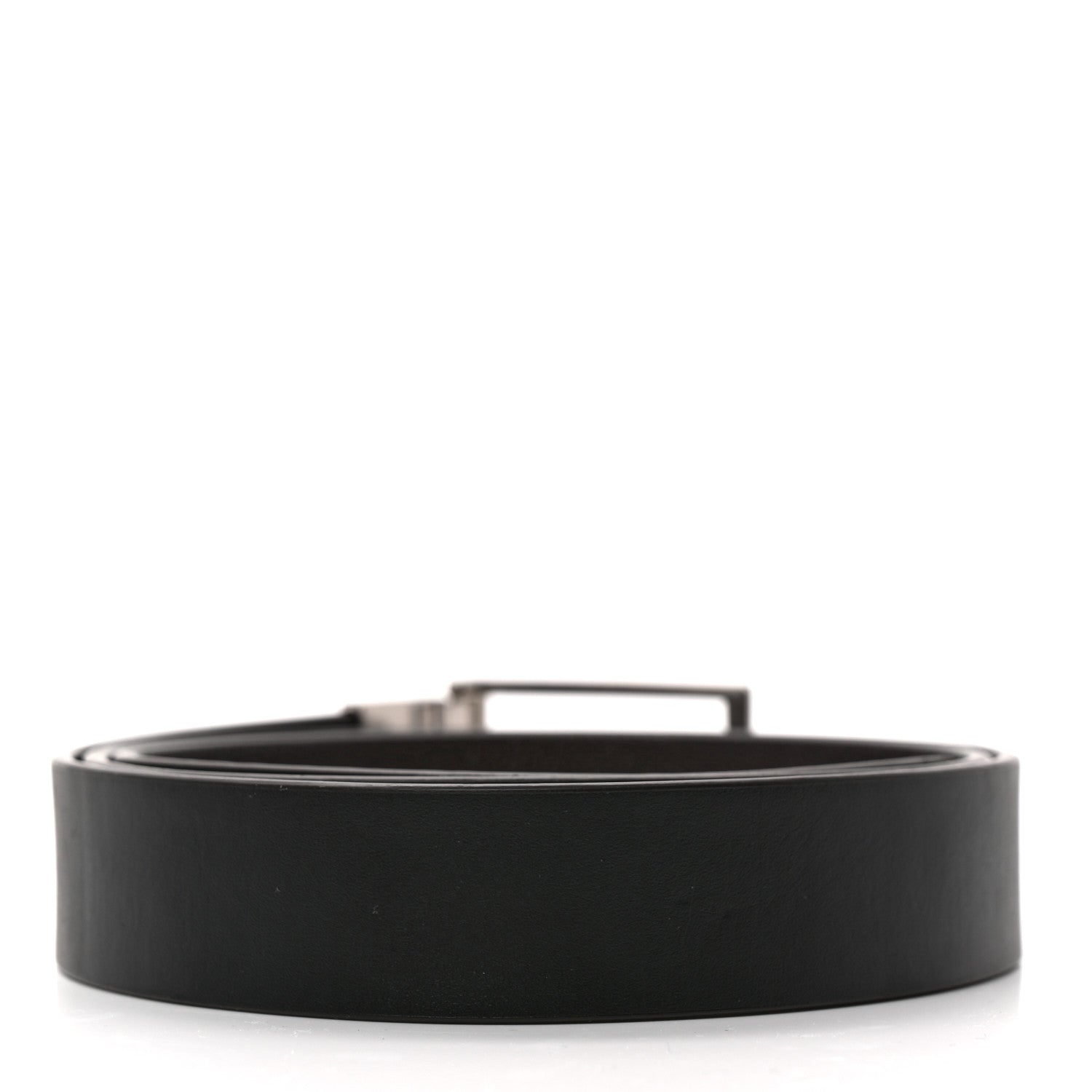 Bottega Veneta Nappa Square Reversible Belt 100 40 Brown Black 4 of 7