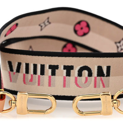 Louis Vuitton Jacquard Diane Shoulder Strap Black 3 of 5
