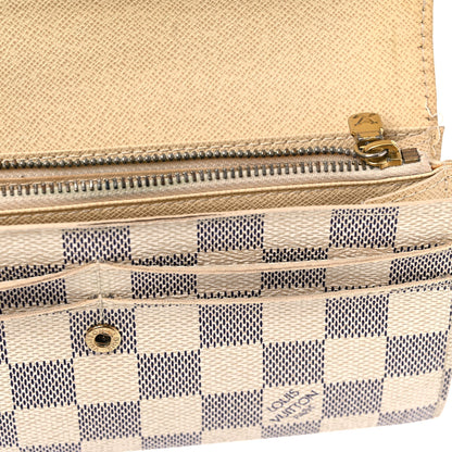 Louis Vuitton Damier Azur Sarah Wallet 19 of 21