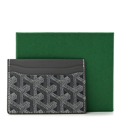 Goyard Goyardine Saint Sulpice Card Holder Grey 8 of 8