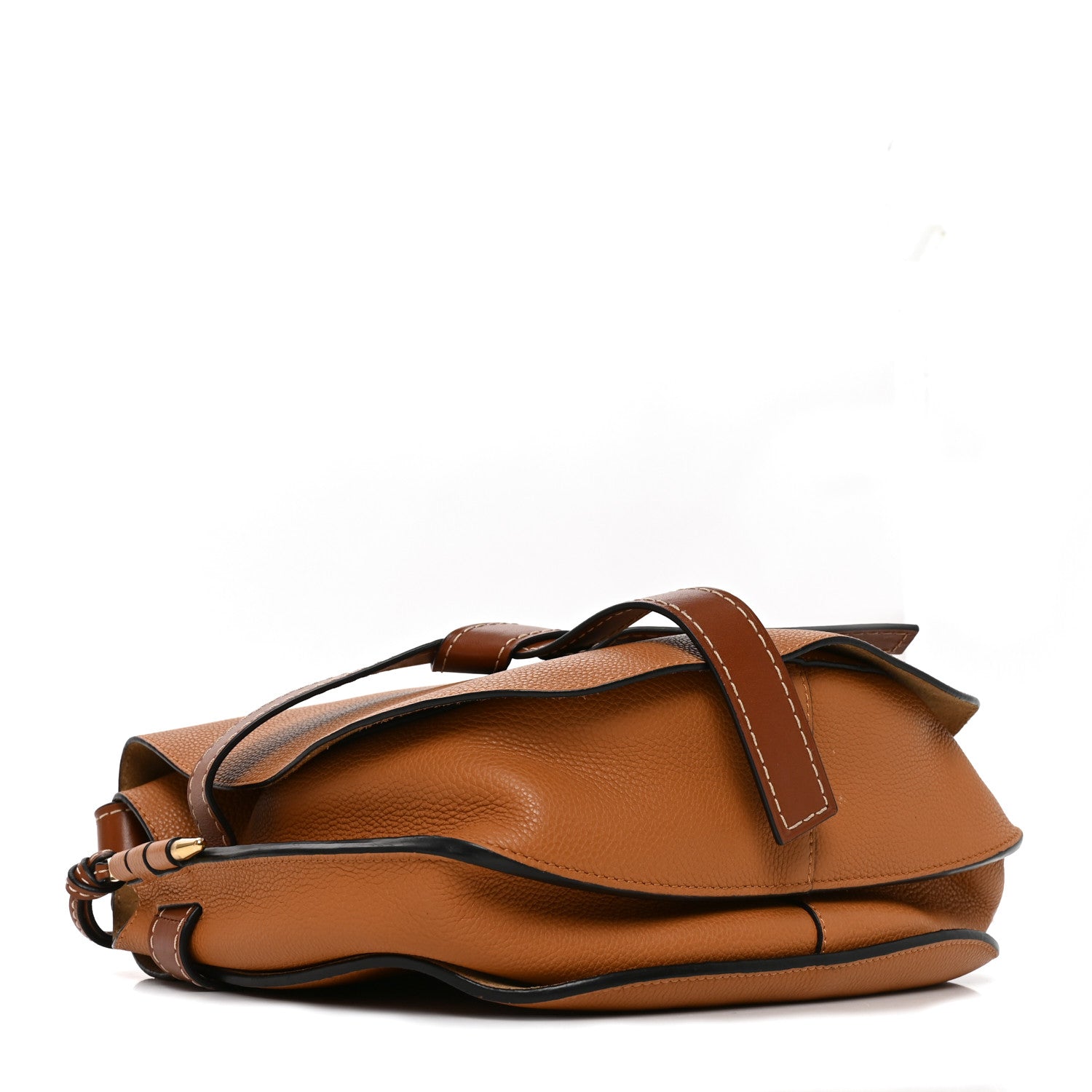 Loewe Grained Calfskin Large Gate Crossbody Bag Caramel Pecan 3 of 8