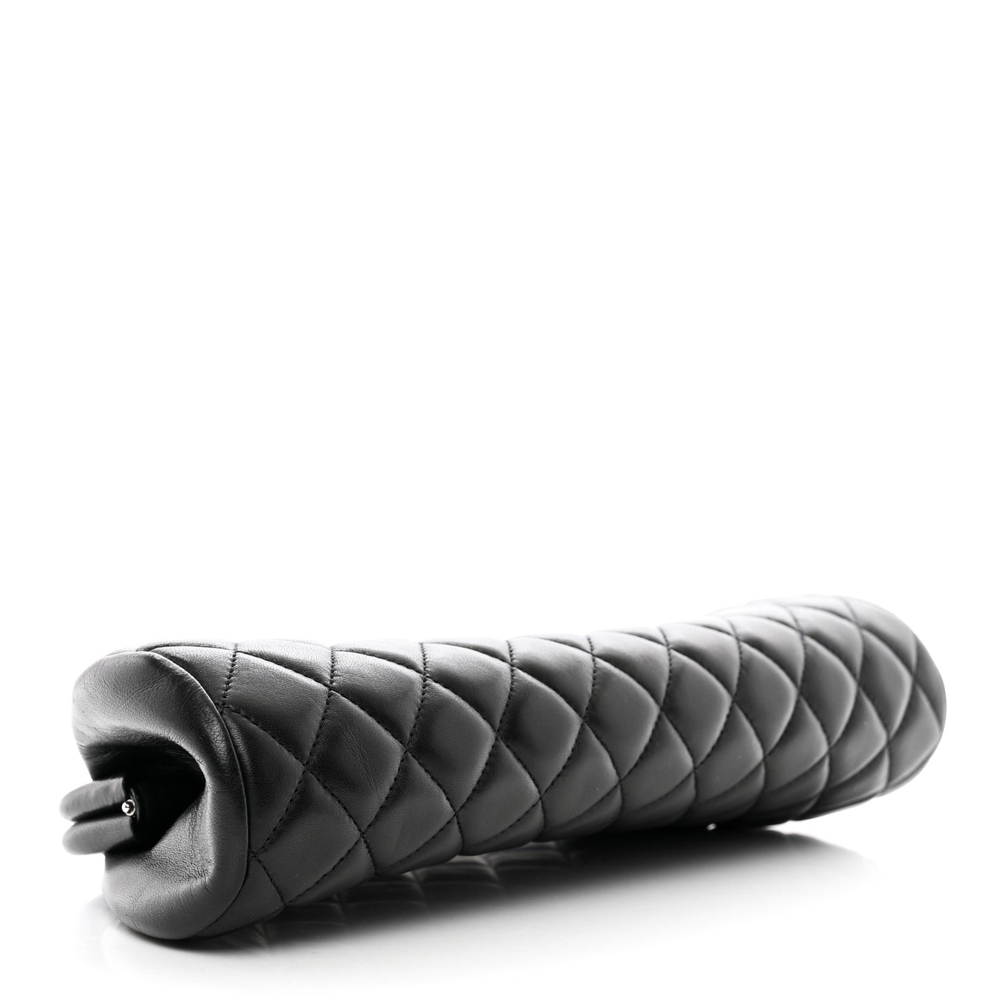 Lambskin Quilted Timeless Clutch Black