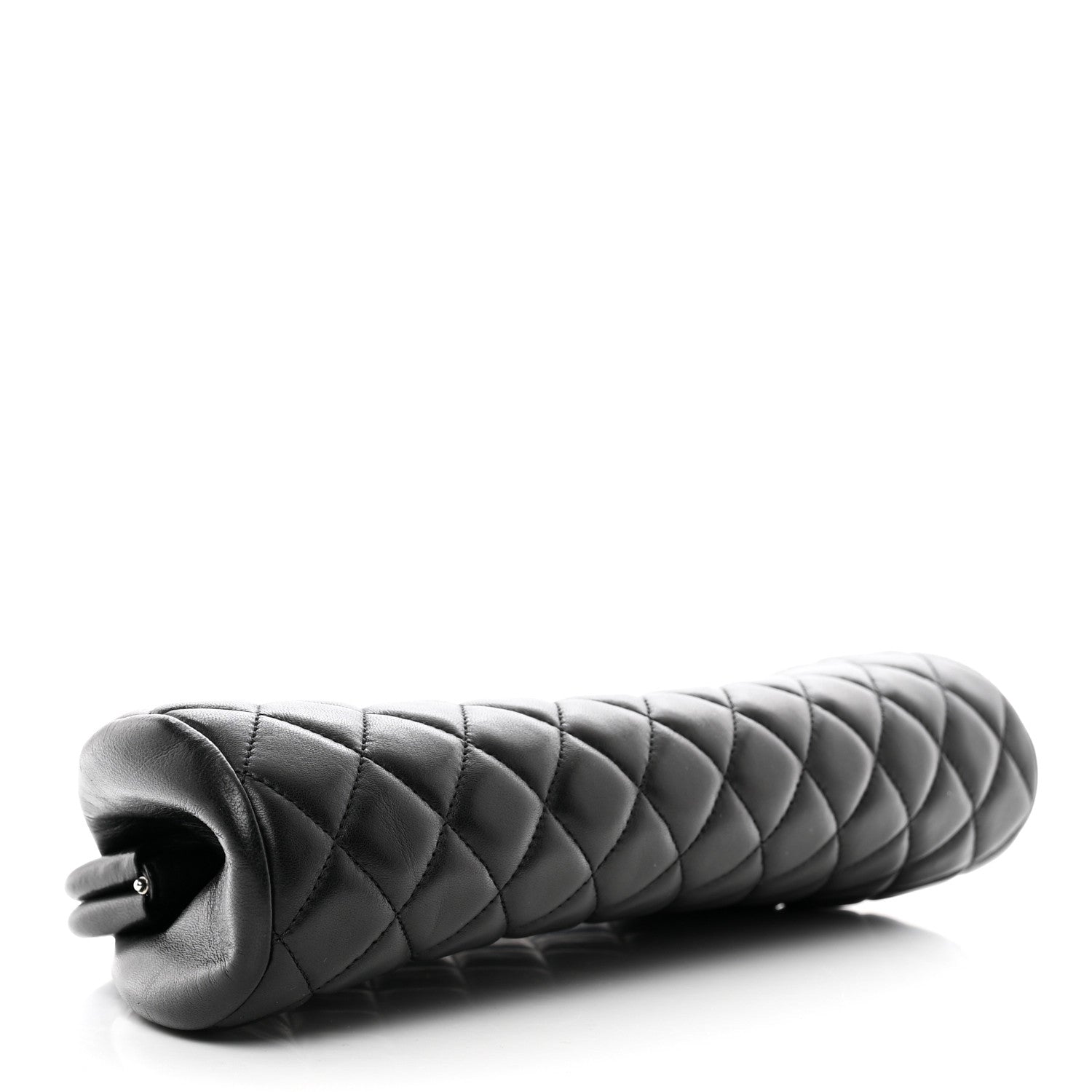Chanel Lambskin Quilted Timeless Clutch Black 4 of 7