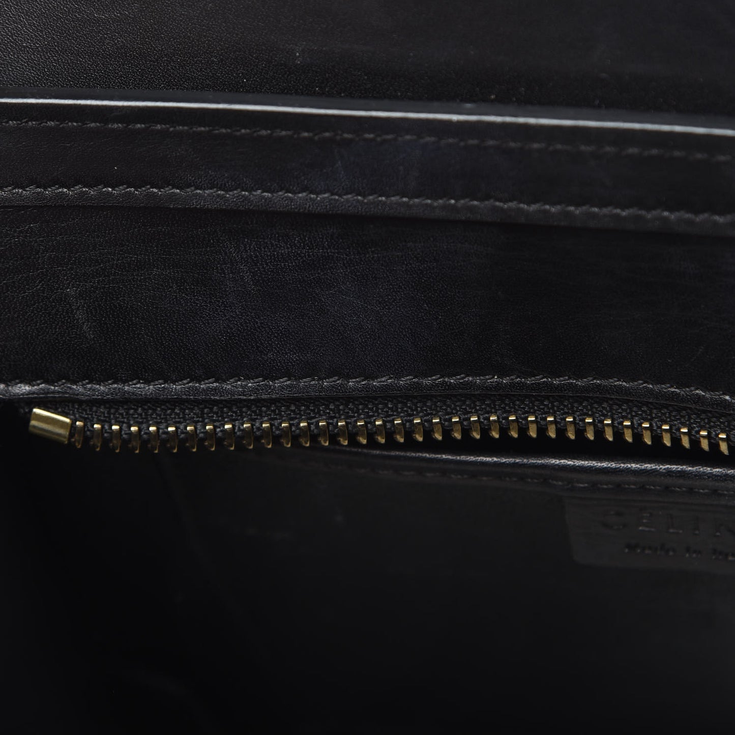 Satin Calfskin Nano Tri-Color Luggage Seashell