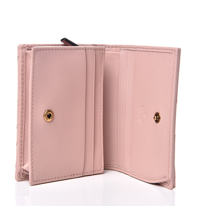 Gucci Calfskin Matelasse GG Marmont Card Case Wallet Perfect Pink 4 of 7