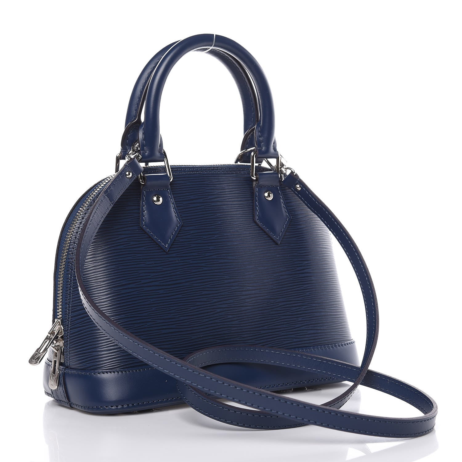 Louis Vuitton Epi Alma BB Indigo 4 of 10
