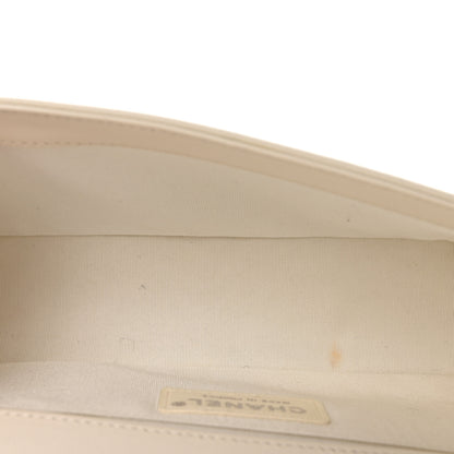 Chanel Calfskin Quilted Medium Boy Flap White 5 of 11
