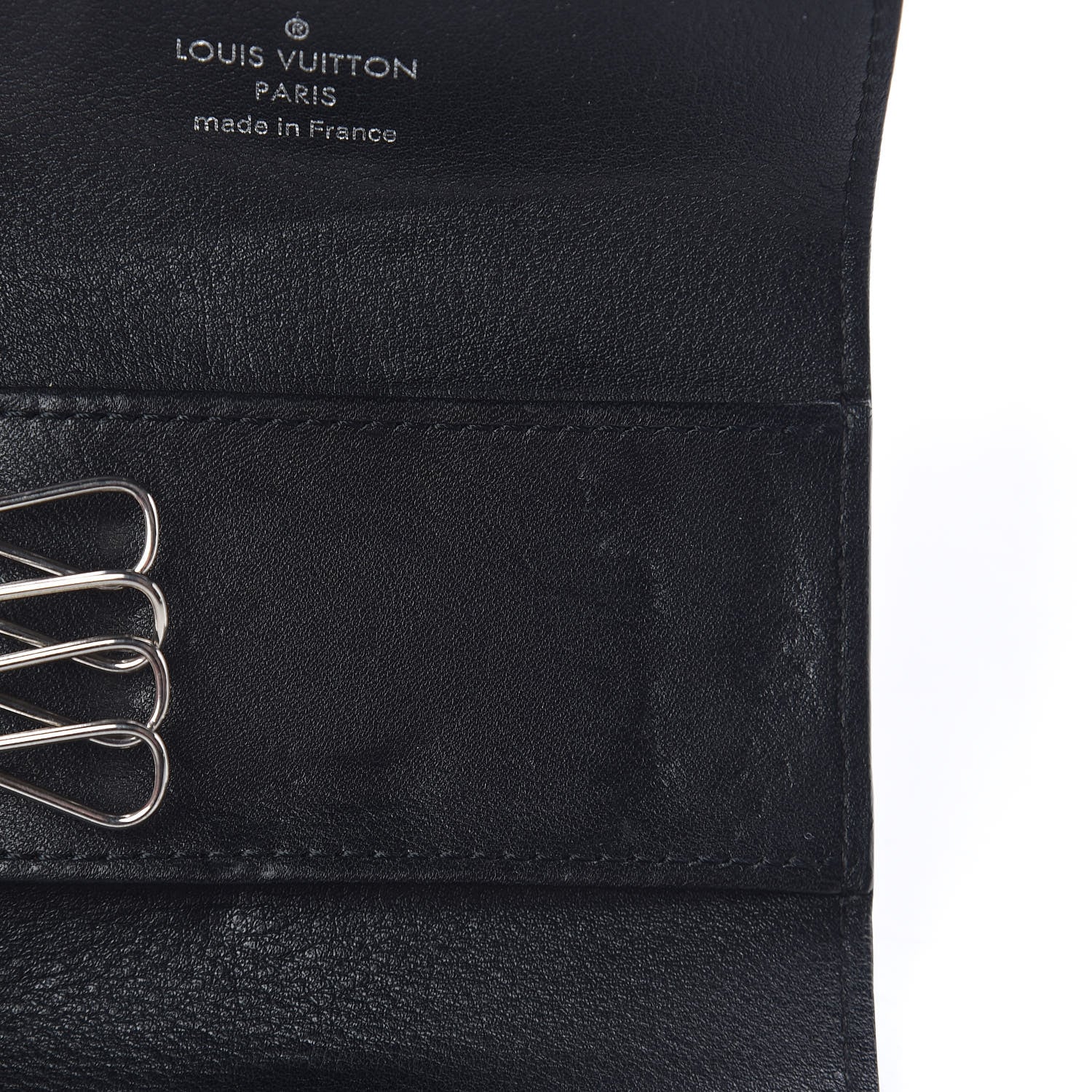 Louis Vuitton Mahina Multicles 4 Key Holder Black 8 of 10