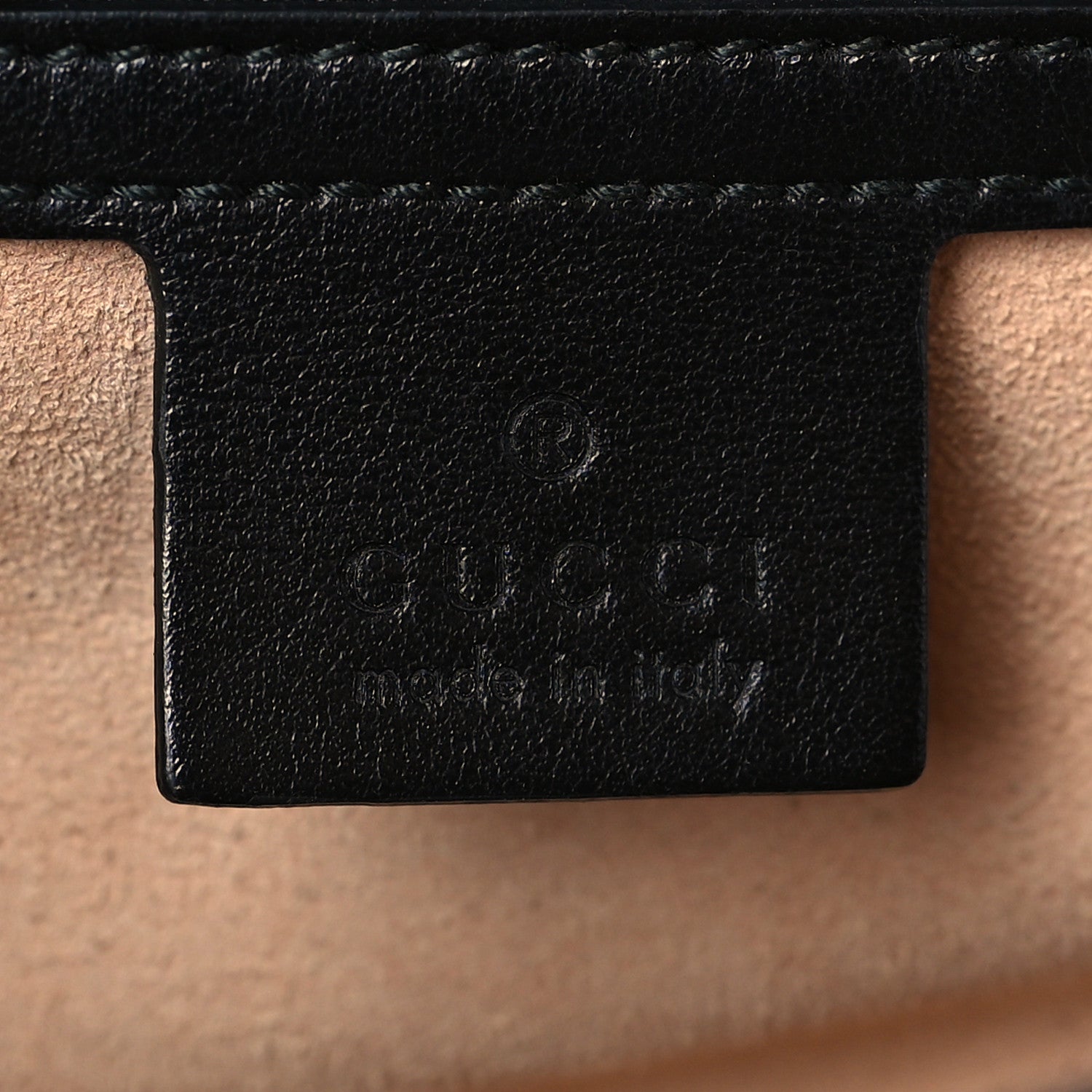 Gucci Calfskin Matelasse Sylvie Web Small GG Marmont Top Handle Shoulder Bag Black 6 of 9