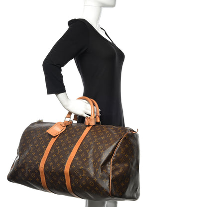 Louis Vuitton Monogram Keepall 55 2 of 18