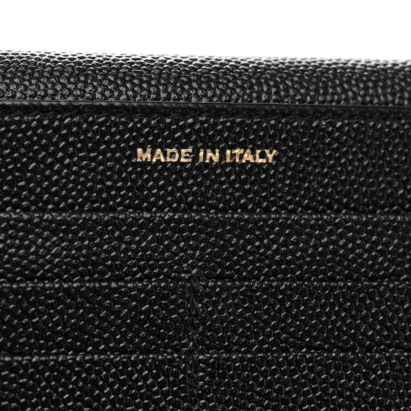 Grain De Poudre Monogram Uptown Wallet Black