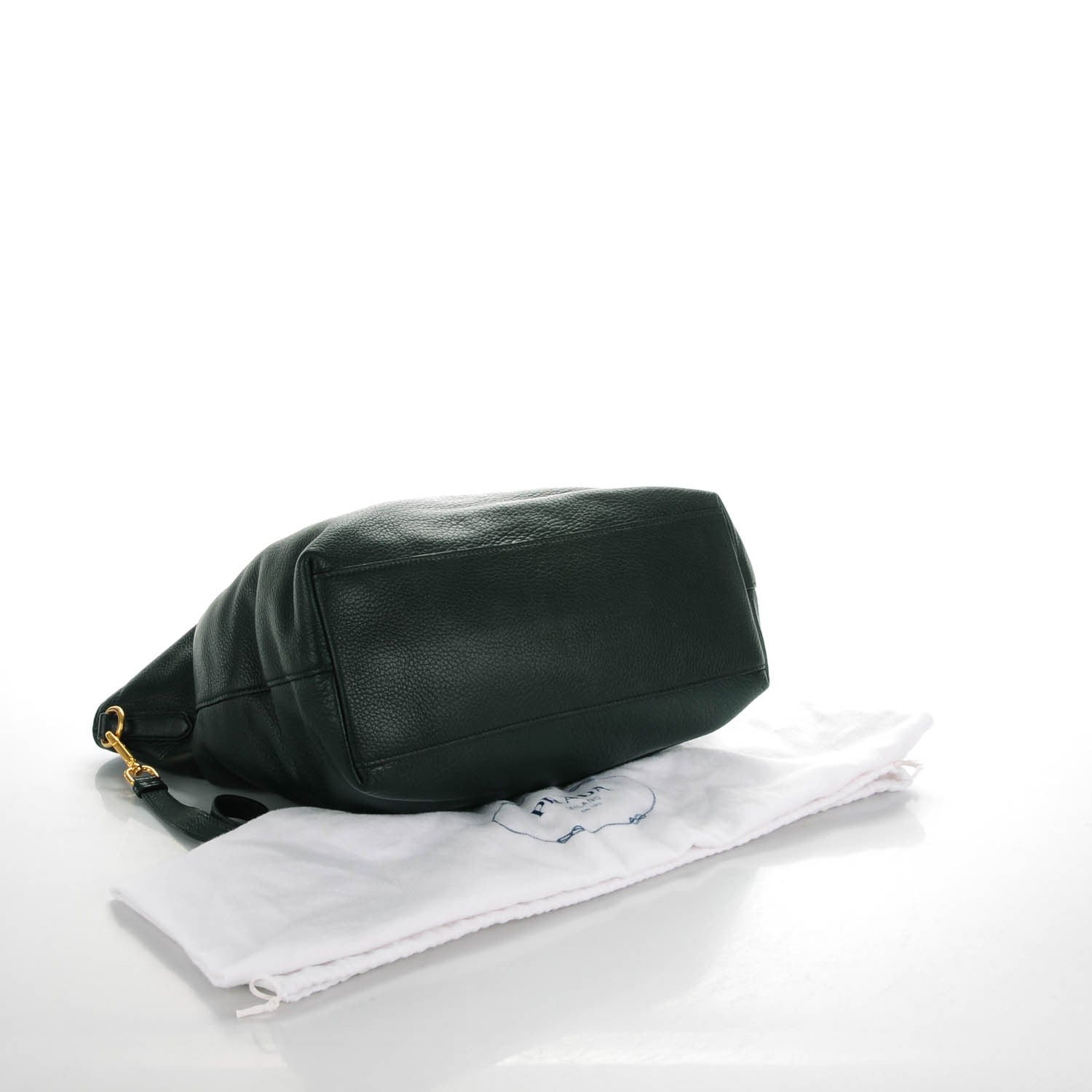 Prada Cervo Deerskin Bauletto Foresta 5 of 9