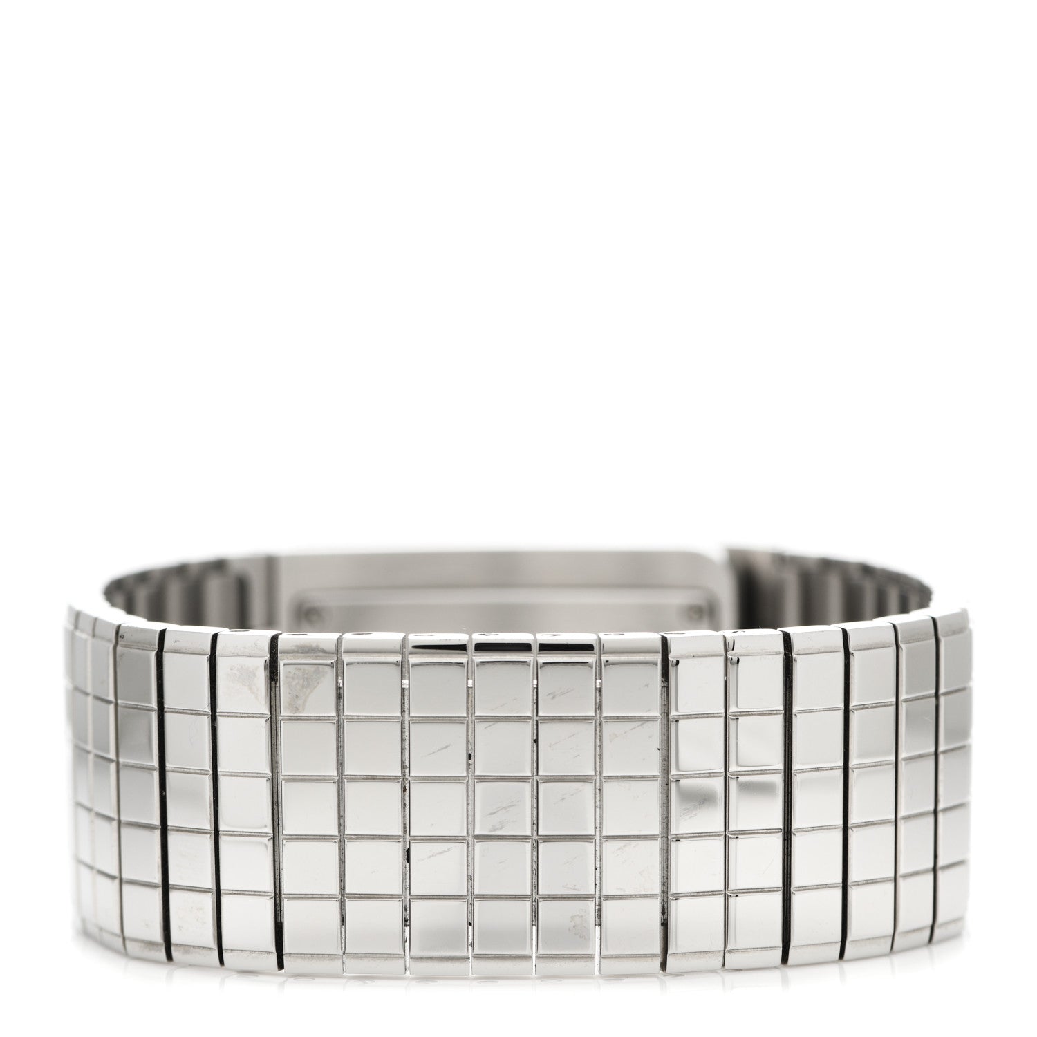 Chanel Stainless Steel Diamond Pave 21.5mm Code Coco Quartz Watch 3 of 5