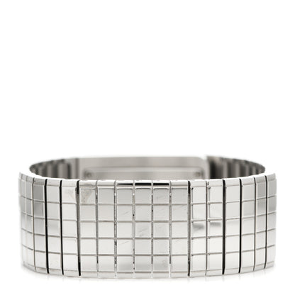 Chanel Stainless Steel Diamond Pave 21.5mm Code Coco Quartz Watch 3 of 5