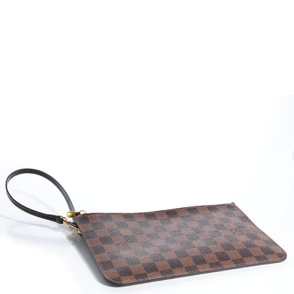 Louis Vuitton Damier Ebene Neverfull MM GM Pochette 4 of 7