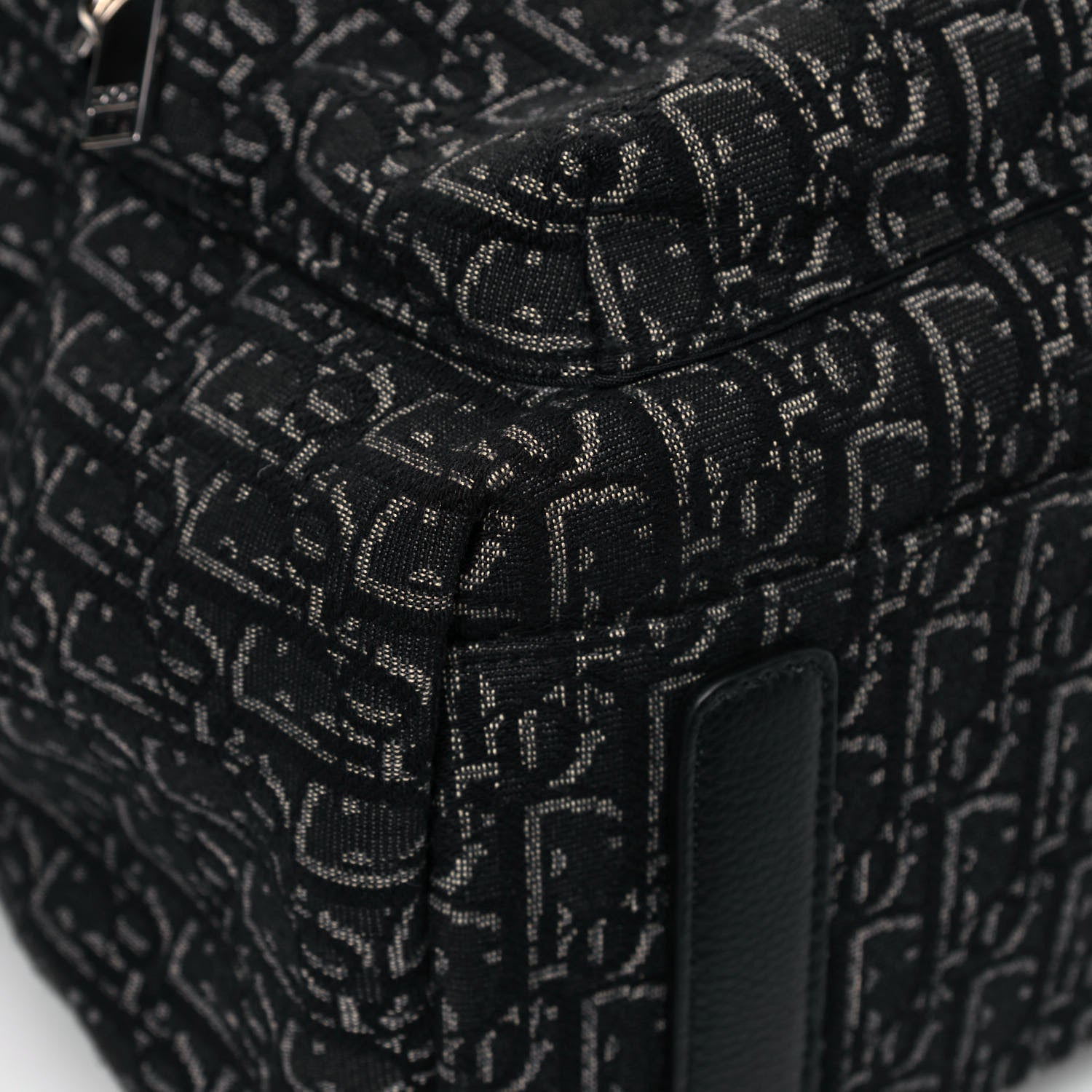 Christian Dior Oblique Calfskin Rider Backpack Black 6 of 9