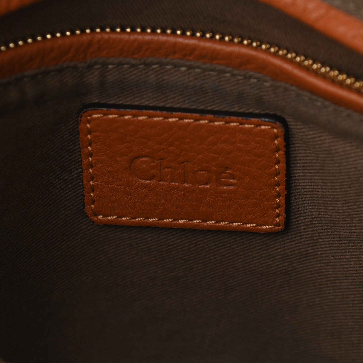 Calfskin Medium Marcie Satchel Tan