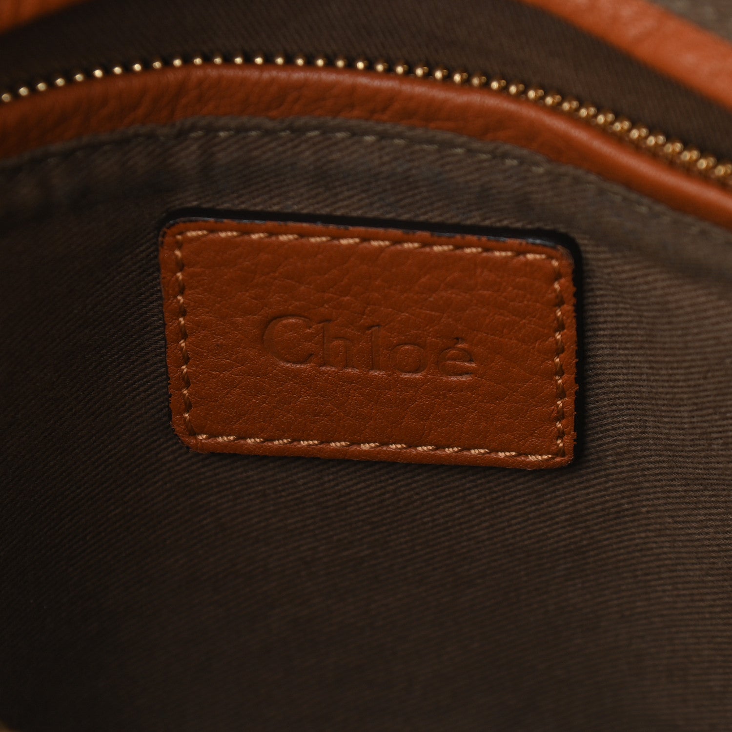 Chloe Calfskin Medium Marcie Satchel Tan 6 of 15
