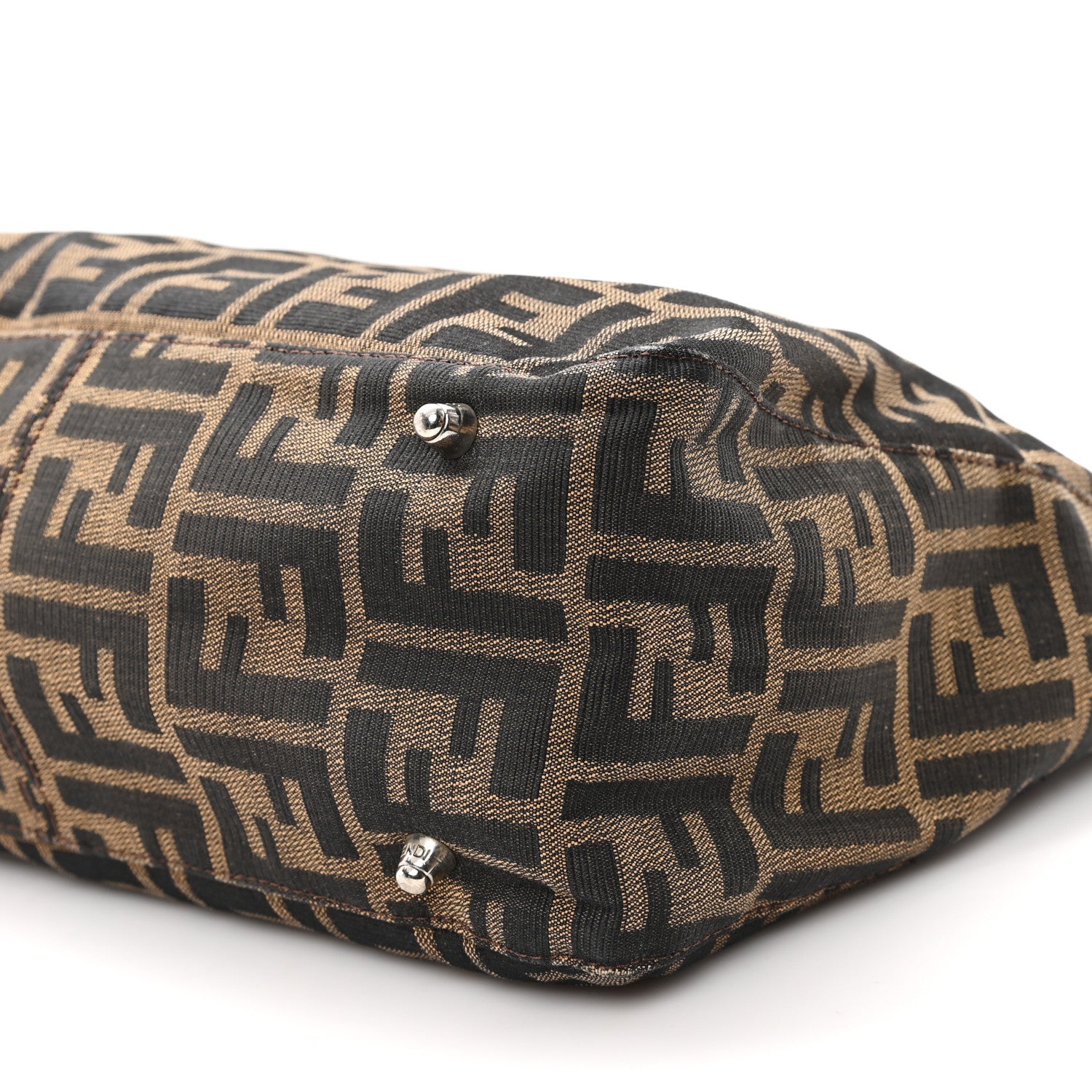 Fendi Zucca Small Holdall Tote Tobacco 10 of 12