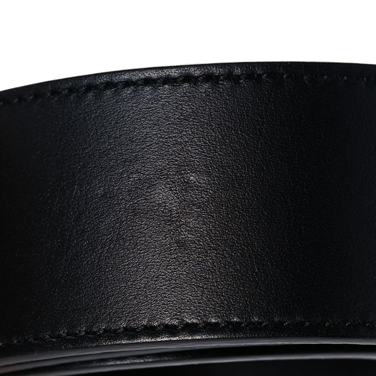 Calfskin Crystal Double G 40mm Belt 80 32 Black Multicolor