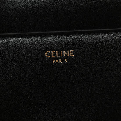 Celine Satinated Calfskin Small 16 Top Handle Bag Black 5 of 10