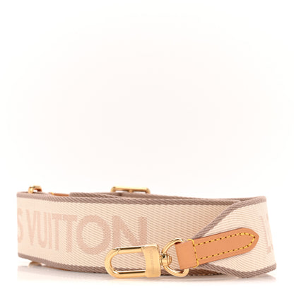 Louis Vuitton Jacquard Shoulder Strap Beige 1 of 6