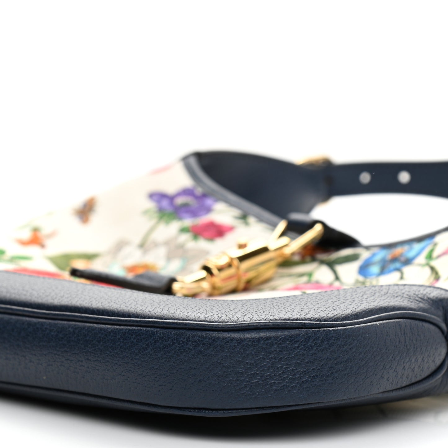 Canvas Flora Medium Jackie Hobo Blue Agata