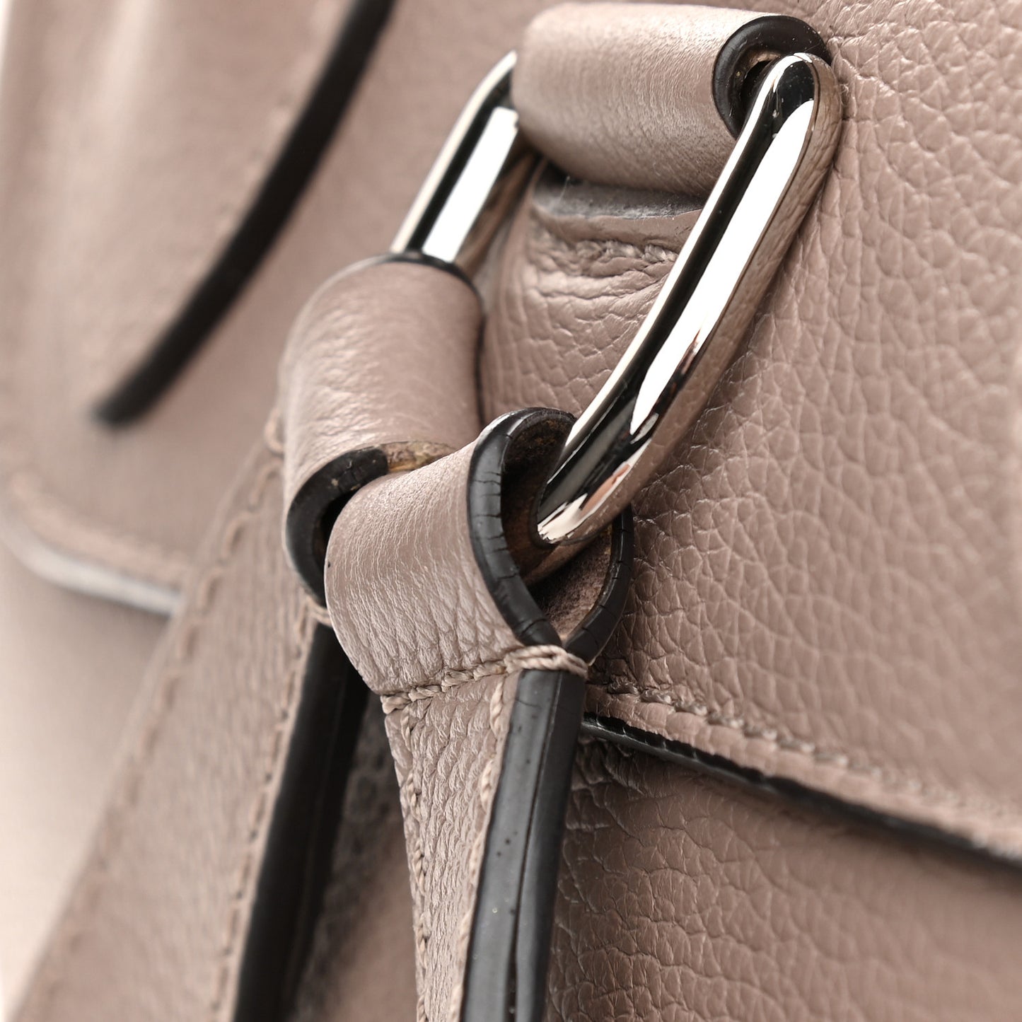 Soft Calfskin Lockme Backpack Mastic
