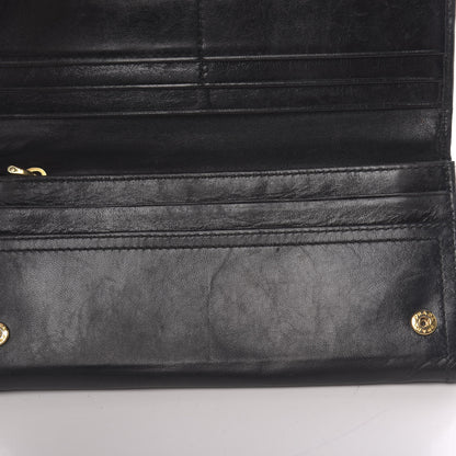Prada Vitello Phenix Continental Flap Wallet Black 16 of 16