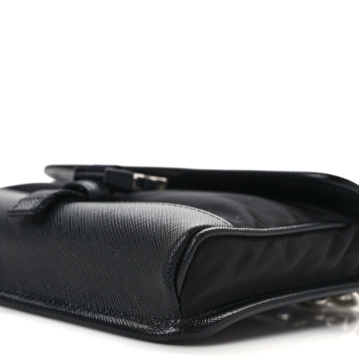 Prada Re-Nylon Saffiano Smartphone Case Crossbody Black 9 of 10