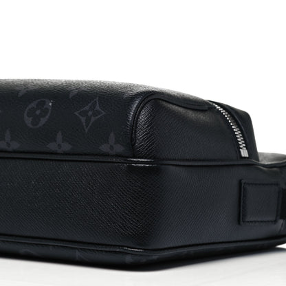 Louis Vuitton Taiga Monogram Eclipse Outdoor Messenger Black 6 of 9