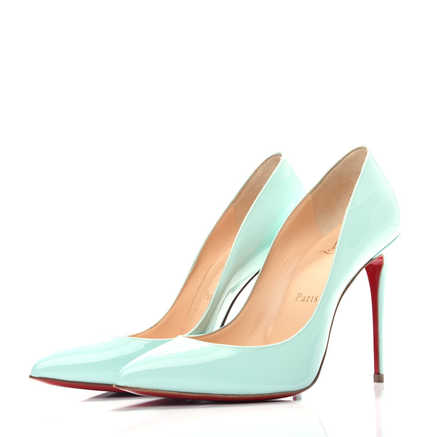 Christian Louboutin Patent Pigalle Follies 100 Pumps 36.5 Source 3 of 8