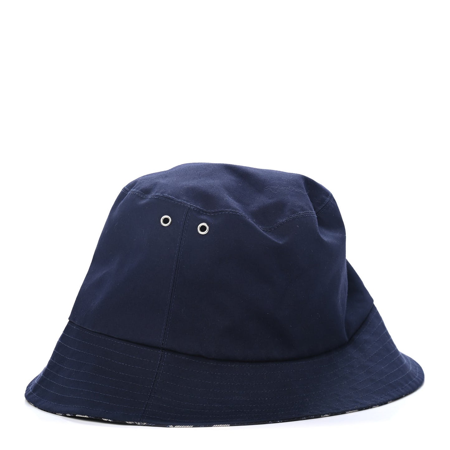 Oblique Reversible Teddy-D Brim Bucket Hat 57 Blue