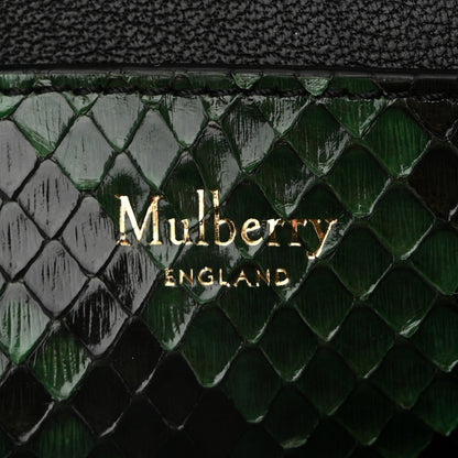 Mulberry Snakeskin Calfskin Camera Bag Green Black 6 of 9