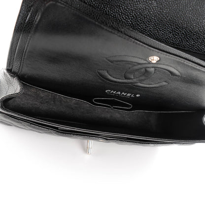 Chanel Caviar Quilted Medium Double Flap Black 5 of 8