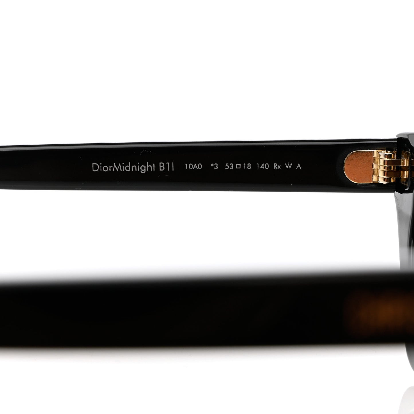 Acetate DiorMidnight B1I Sunglasses Black