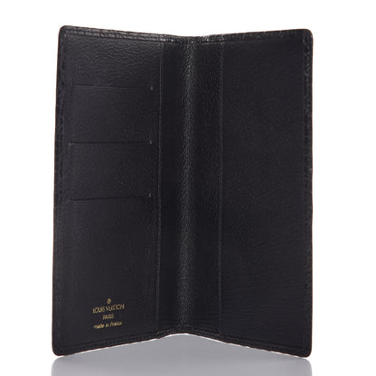 Louis Vuitton Alligator Checkbook Wallet Black 5 of 6