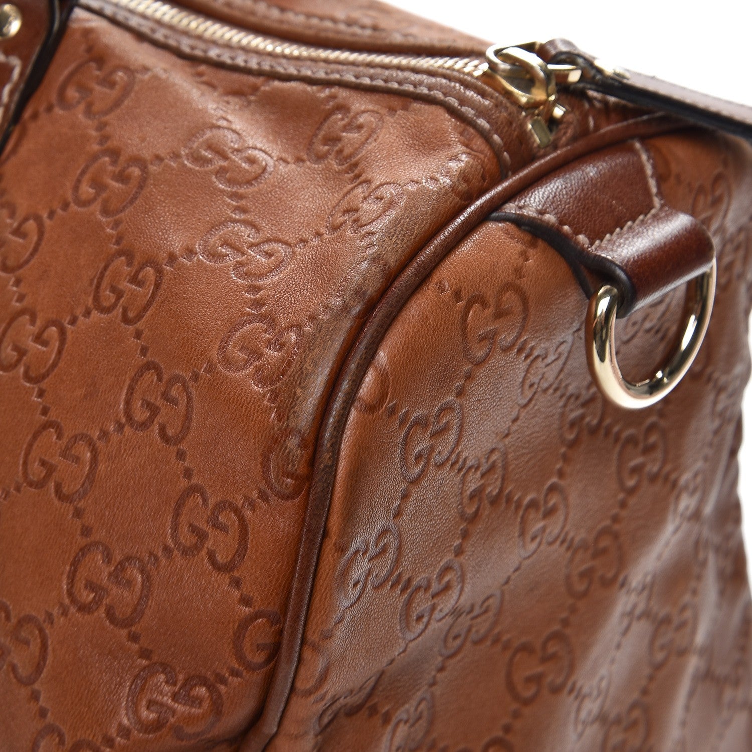 Gucci Guccissima Medium Joy Boston Brown 13 of 19