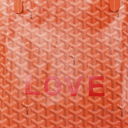 Goyard Goyardine Saint Louis GM Orange 8 of 10