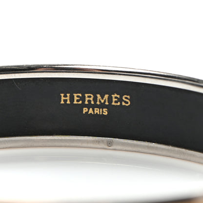 Hermes Enamel Printed Moon Stars Bracelet 65 5 of 6