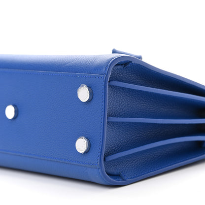 Saint Laurent Grained Calfskin Nano Sac De Jour Royal Blue 10 of 10