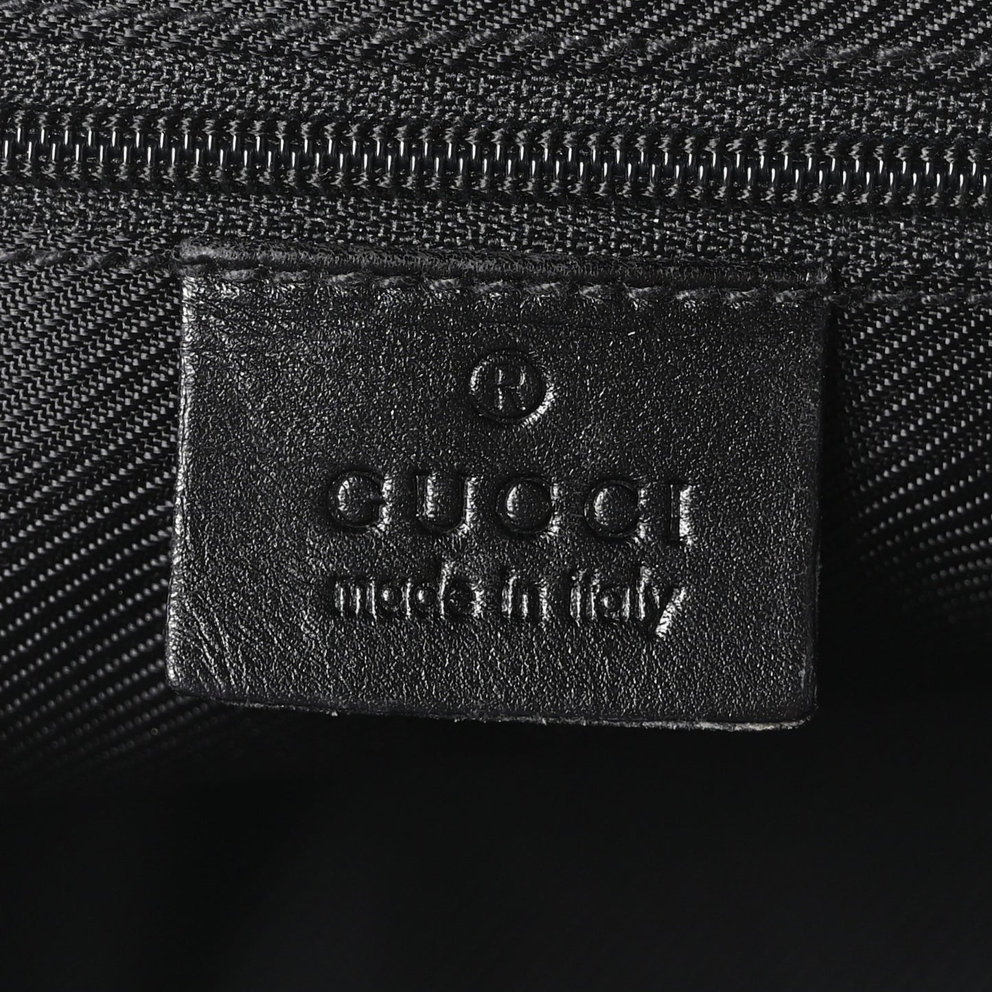 GG Canvas Monogram Shoulder Bag Black