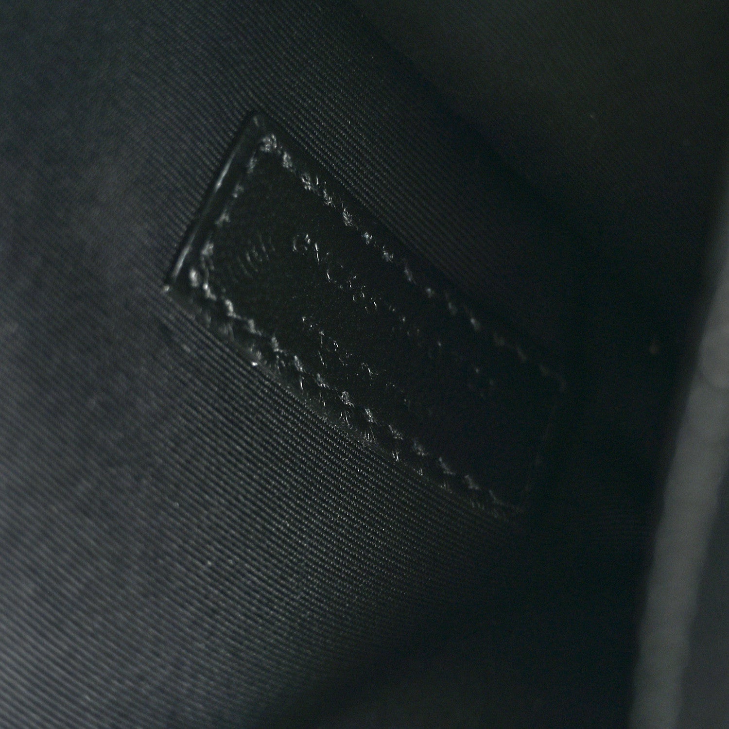 Saint Laurent Grain De Poudre Uptown Pouch Black 7 of 8